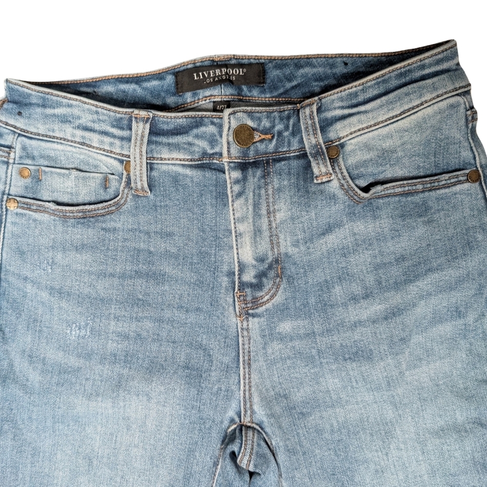 Liverpool Jean Company Charlie Crop Skinny 4/27 - Picture 7 of 12